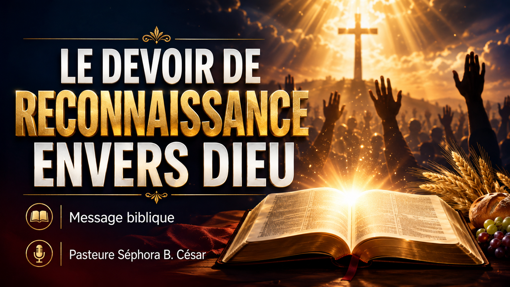 Miniature du message Le devoir de reconnaissance envers Dieu