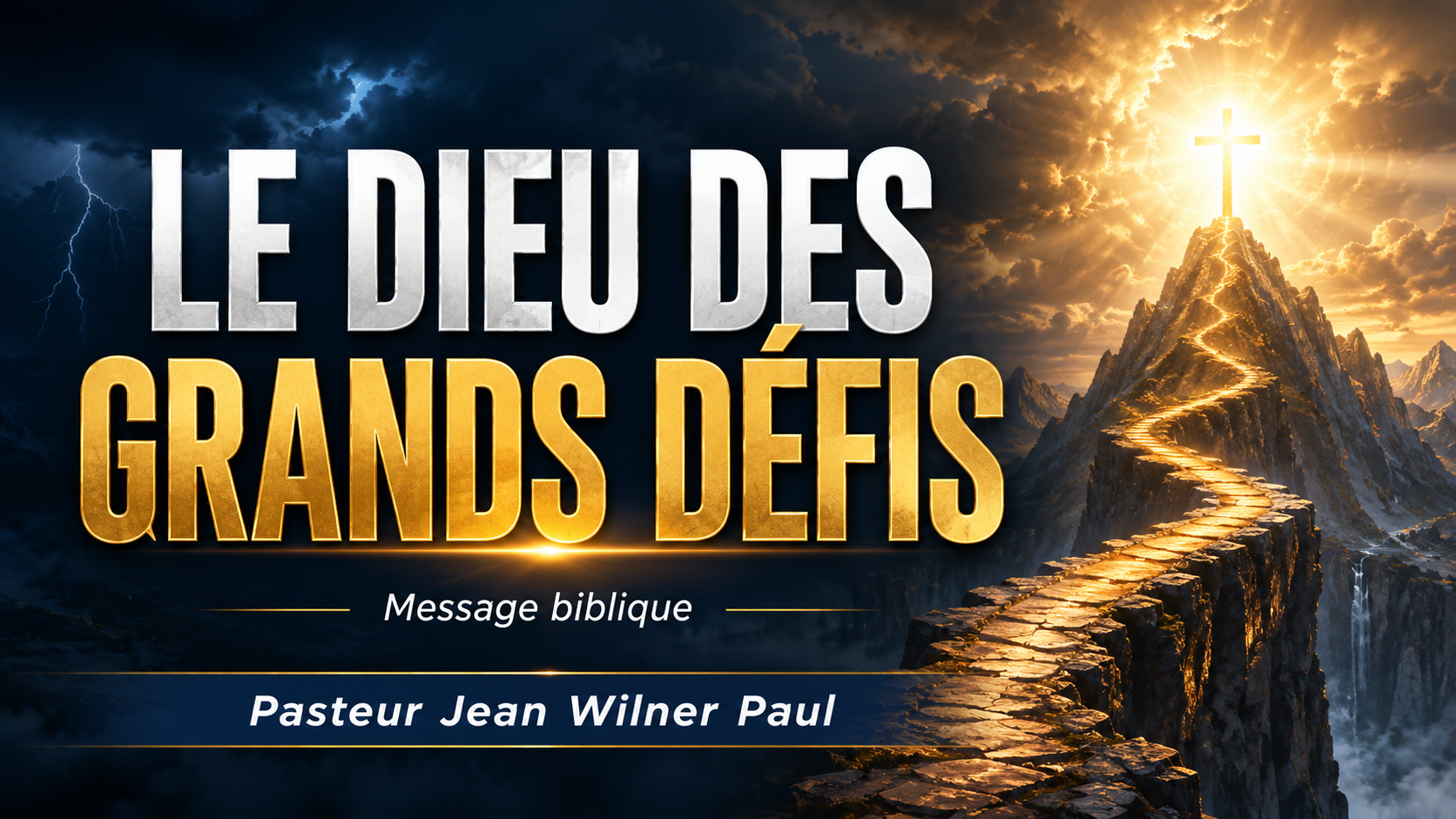 Miniature du message Le Dieu des grands défis
